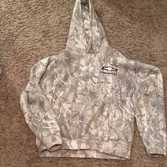 Hollister Tan Camouflage Hoodie - Picture 1 of 3